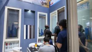 Rogenilan window and door displays at the April 2026 Canton Fair
